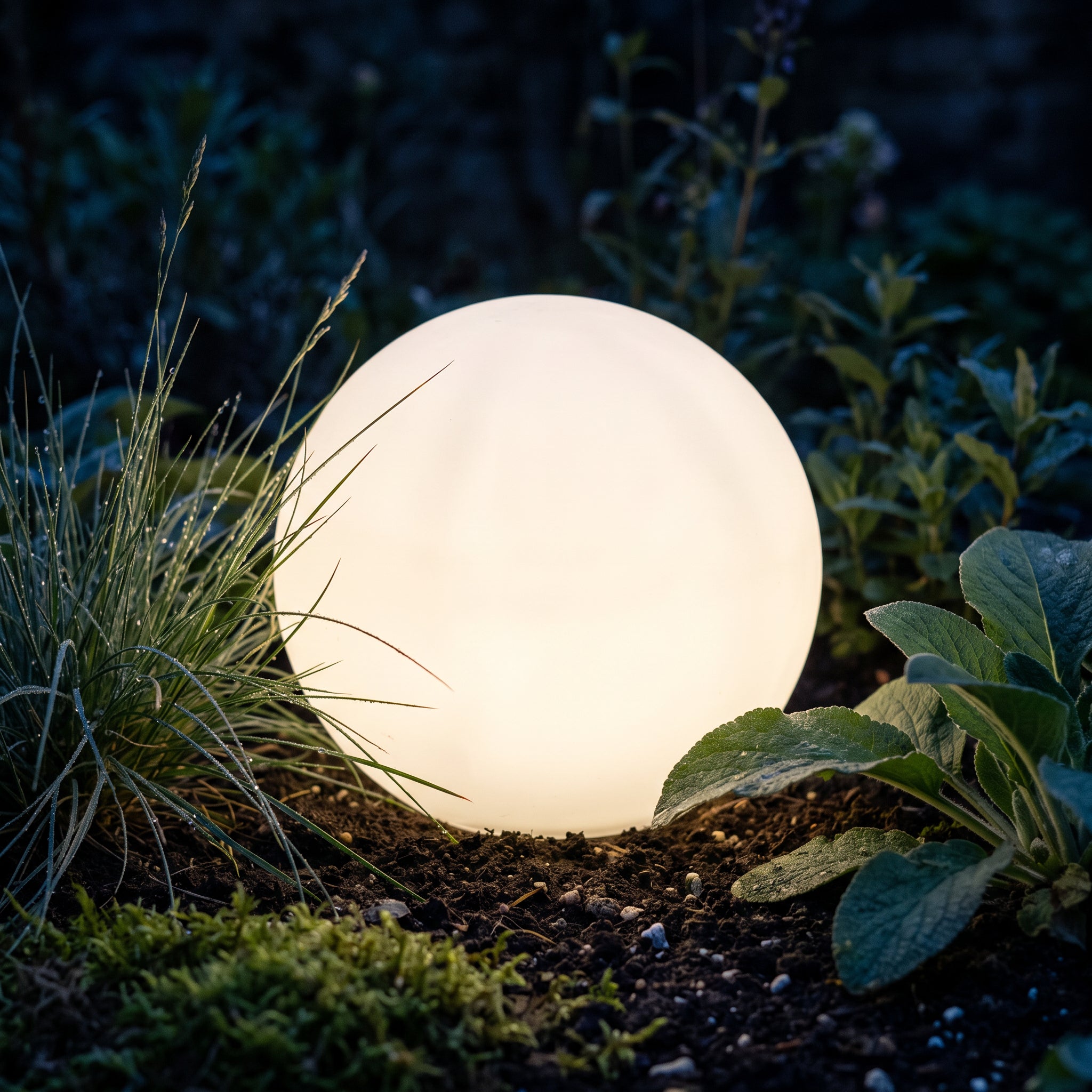 Solar-LED-Gartenleuchte Orb