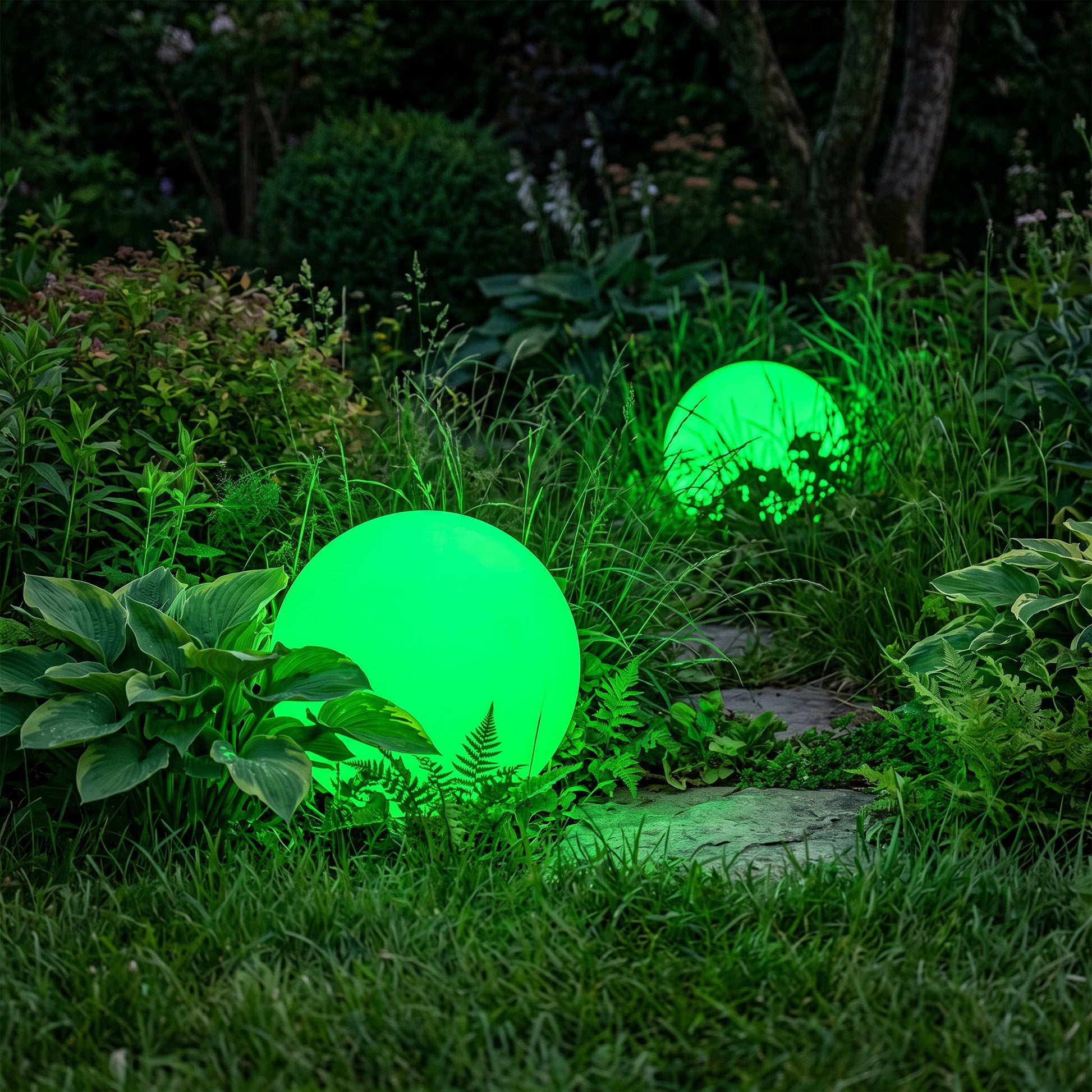 Solar-LED-Gartenleuchte Orb