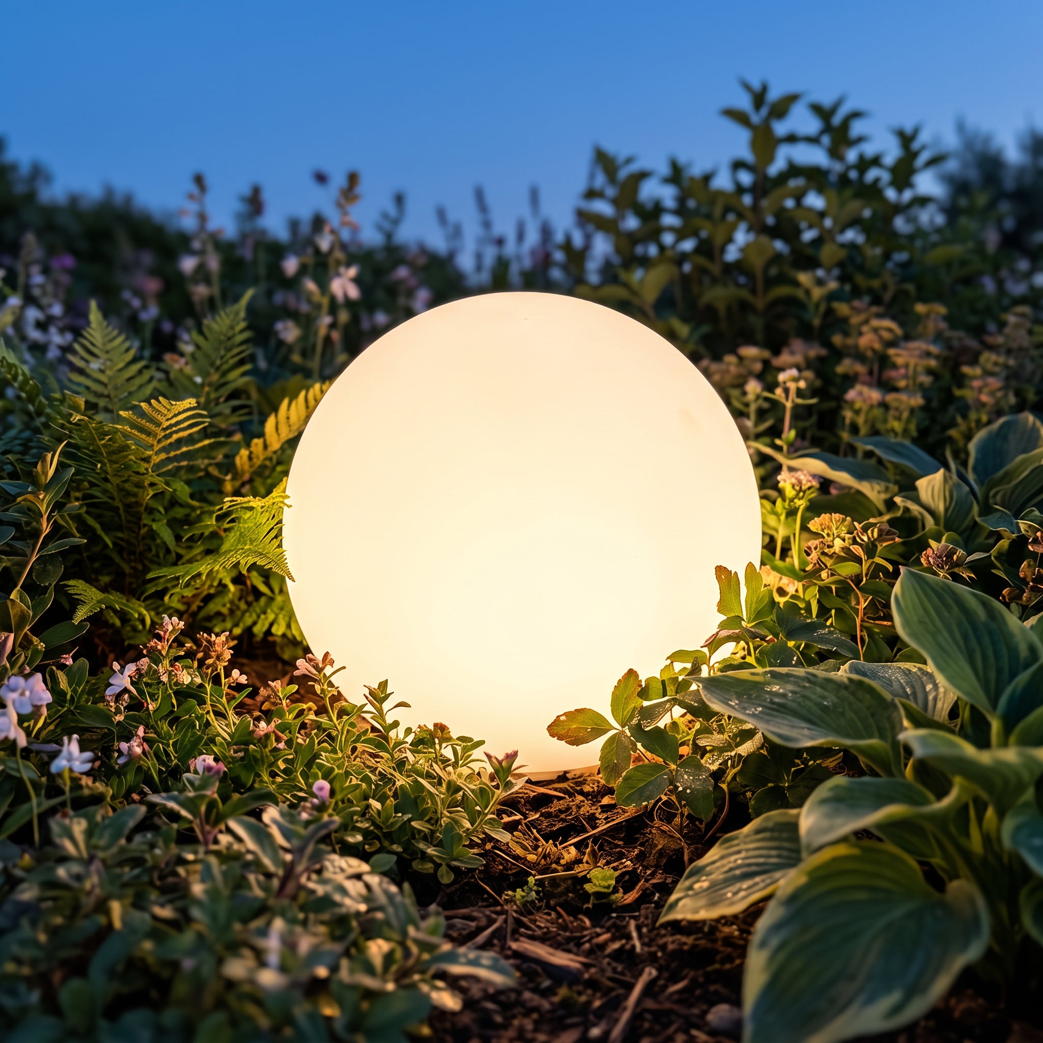 Solar-LED-Gartenleuchte Orb
