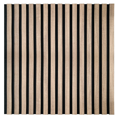 Akustikpaneel Eiche Geräuchert 240 x 60 cm inkl. LED Beleuchtung