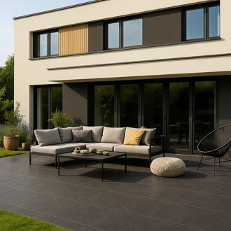 Terrassenplatte Nero 60x60x2cm