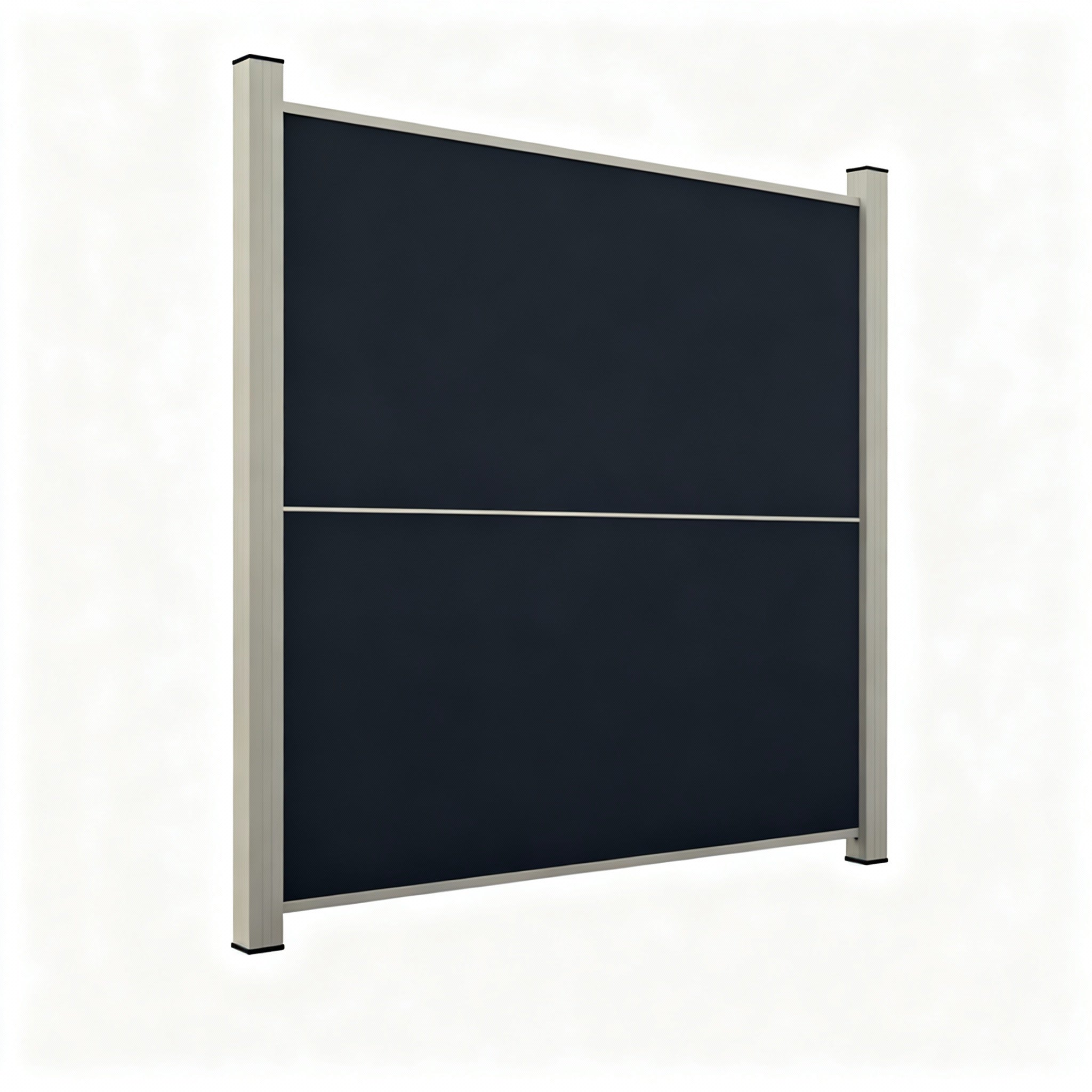 Aluminium Sichtschutzzaun Paneel Anthrazit 1800 × 895mm