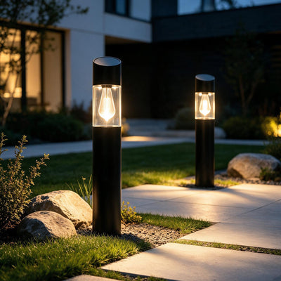 Wegleuchte Column 2er im Garten
