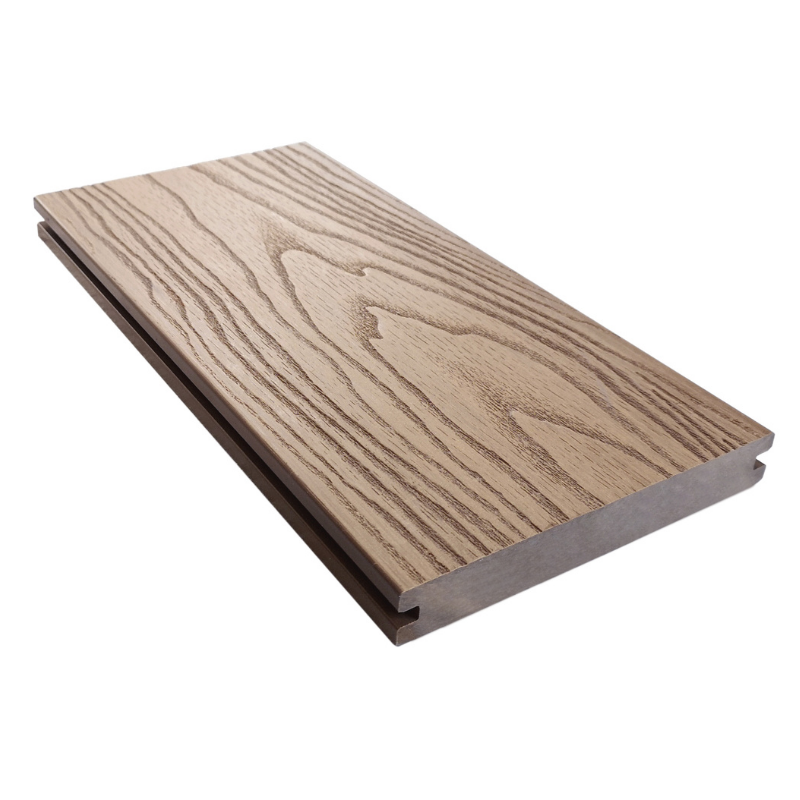 WPC-Komplettset Karamell Terra Massivdiele