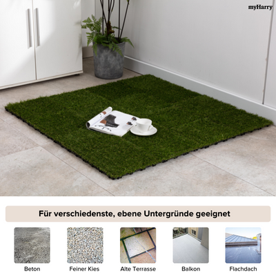 Klickfliese Gras 30x30cm (11er Set)