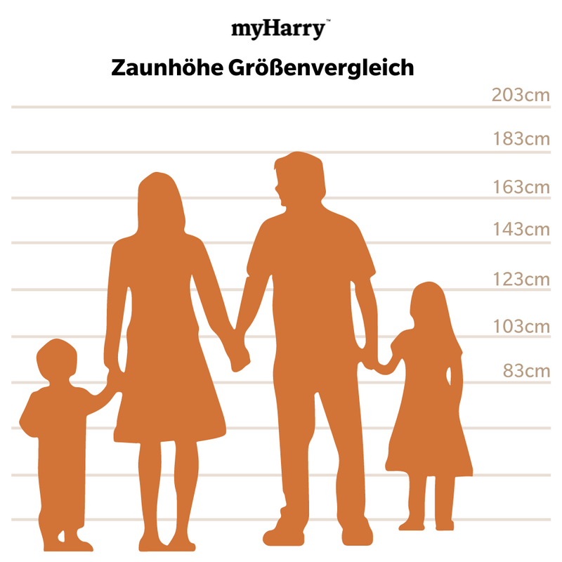 Doppelstabmatte 6/5/6 leichte Ausführung